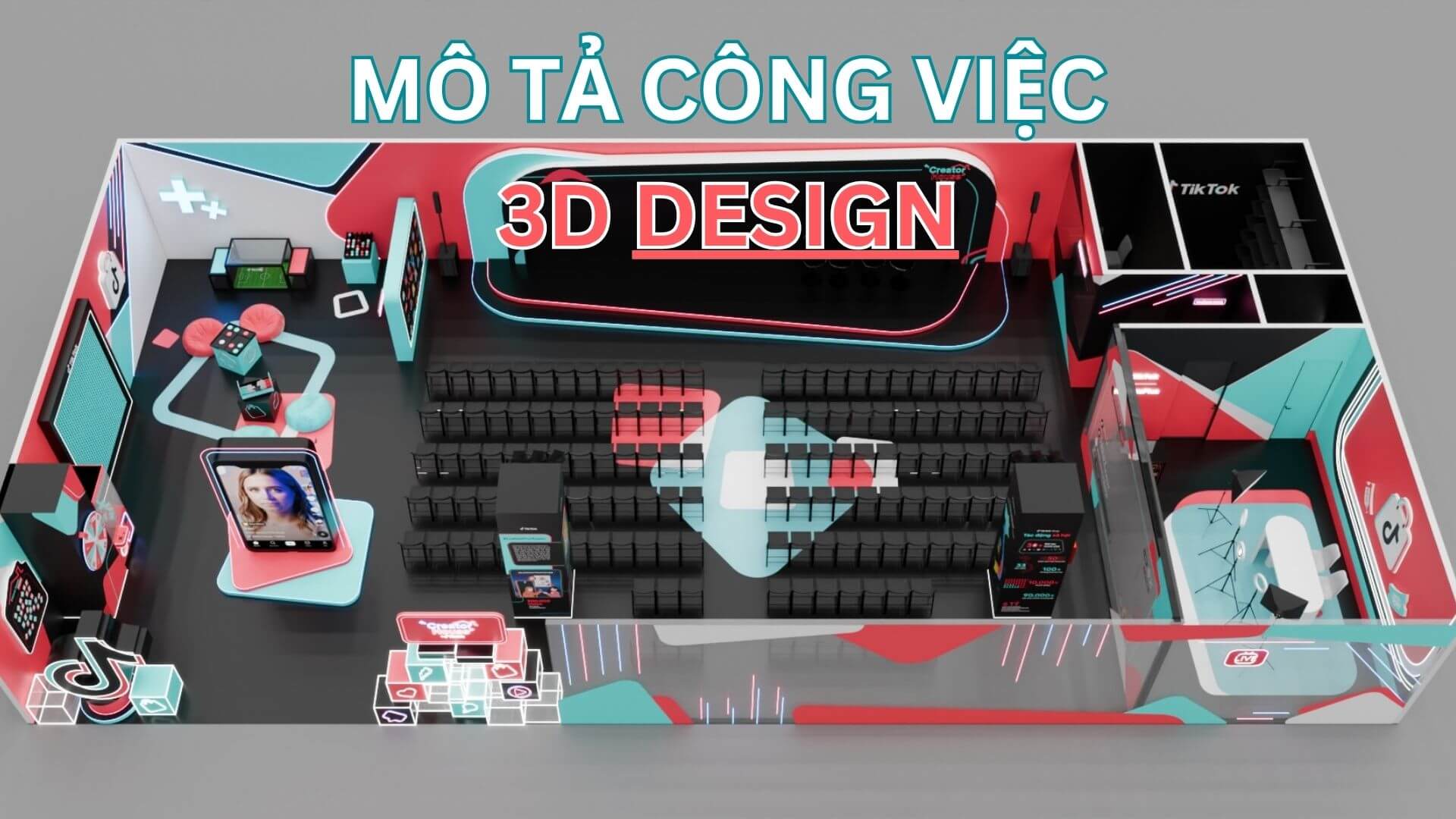 Backstage Event- Tuyển dụng 3D Design